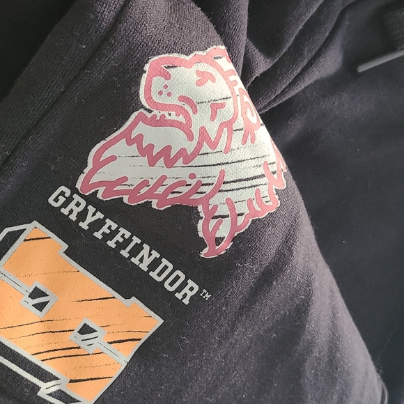 Black Harry Potter Gryffindor Joggers - Picture 5 of 7